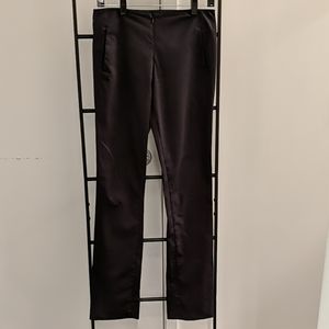 Zero + Maria Cornejo black straight leg trouser